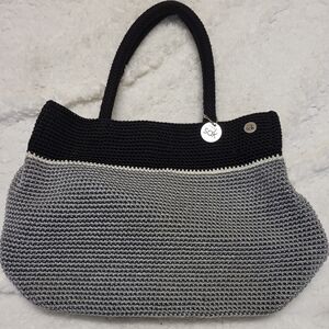 The Sak Women's Black and Gray Satchel